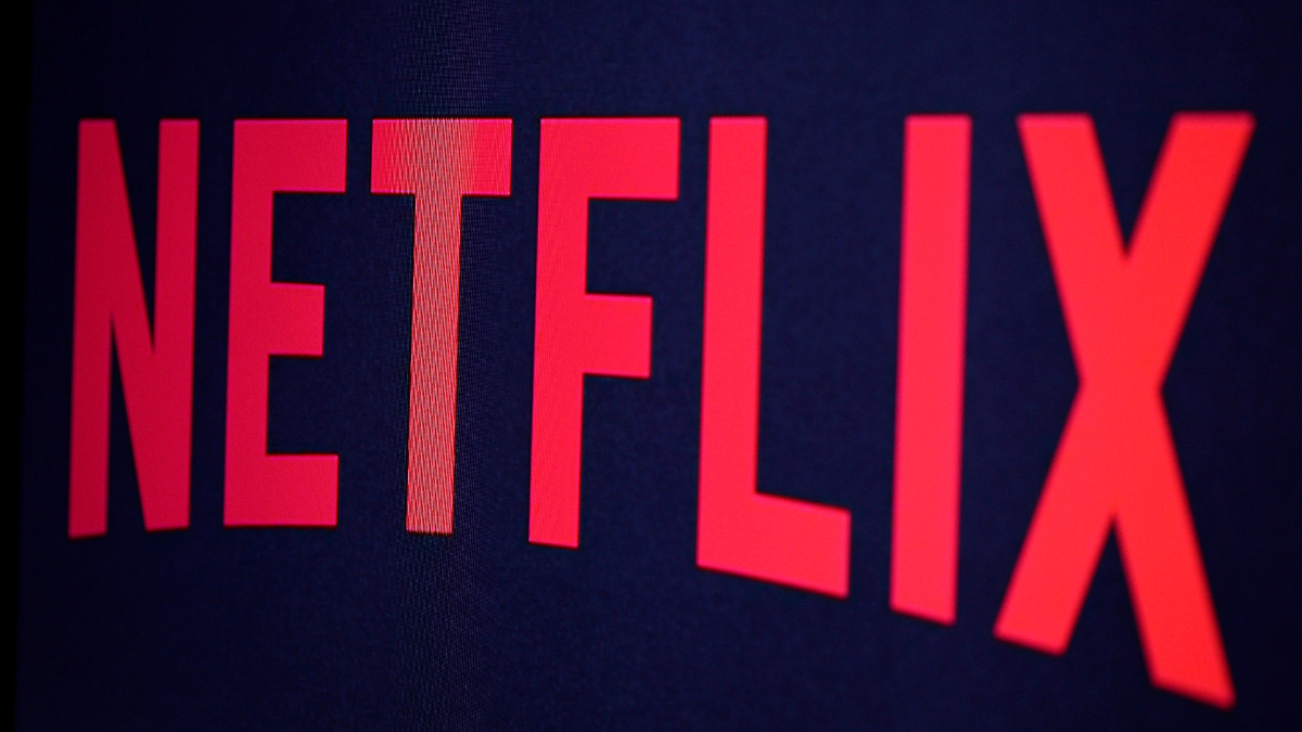 In this photo illustration the Netflix logo is seen on September 19, 2014 in Paris, France. Netflix September 15 launched service in France, the first of six European countries planned in the coming months.