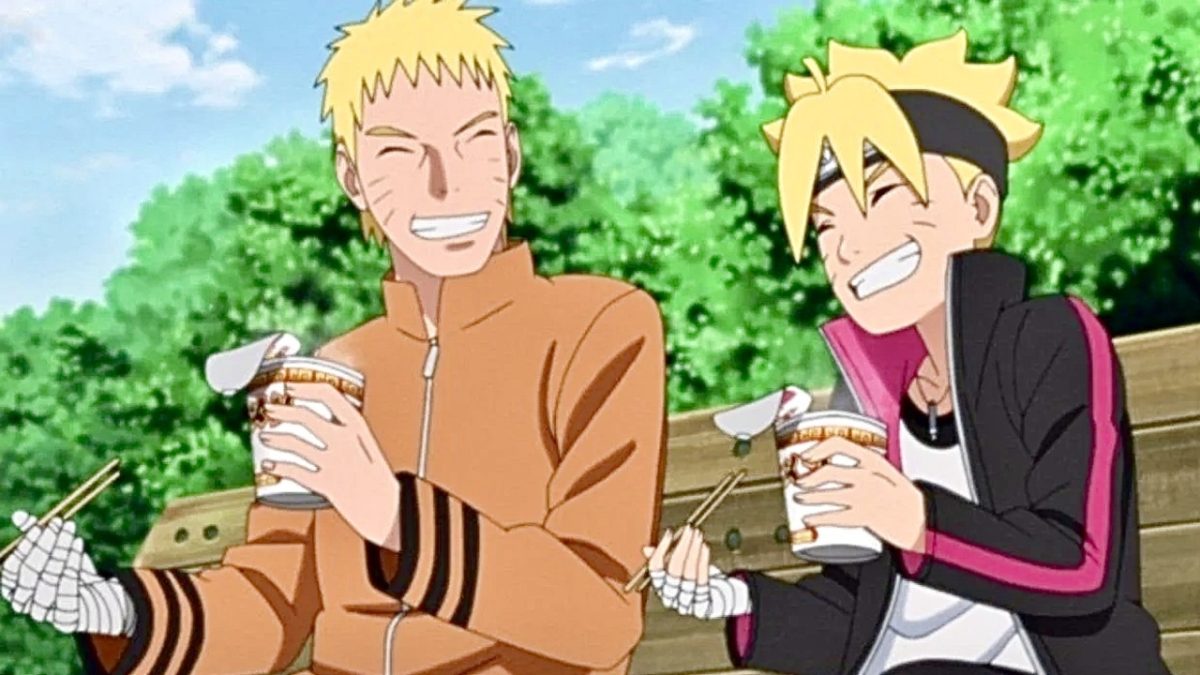 Boruto and Naruto