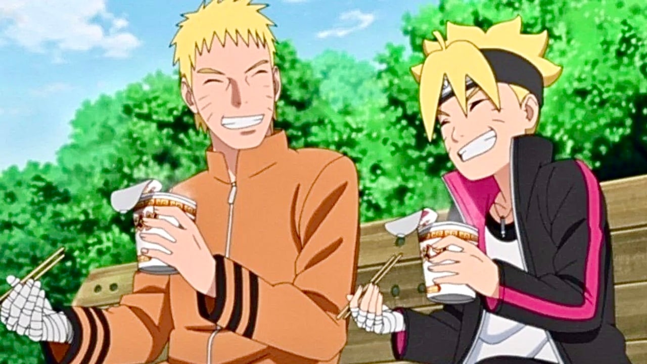 Boruto and Naruto