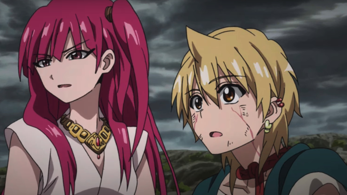 Alibaba and Morgiana strategizing. 