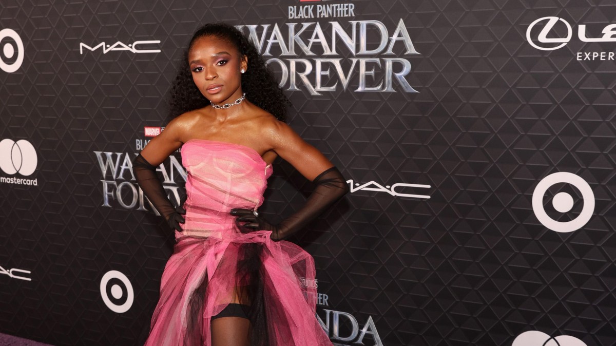 Dominique Thorne, Black Panther 2 Premiere