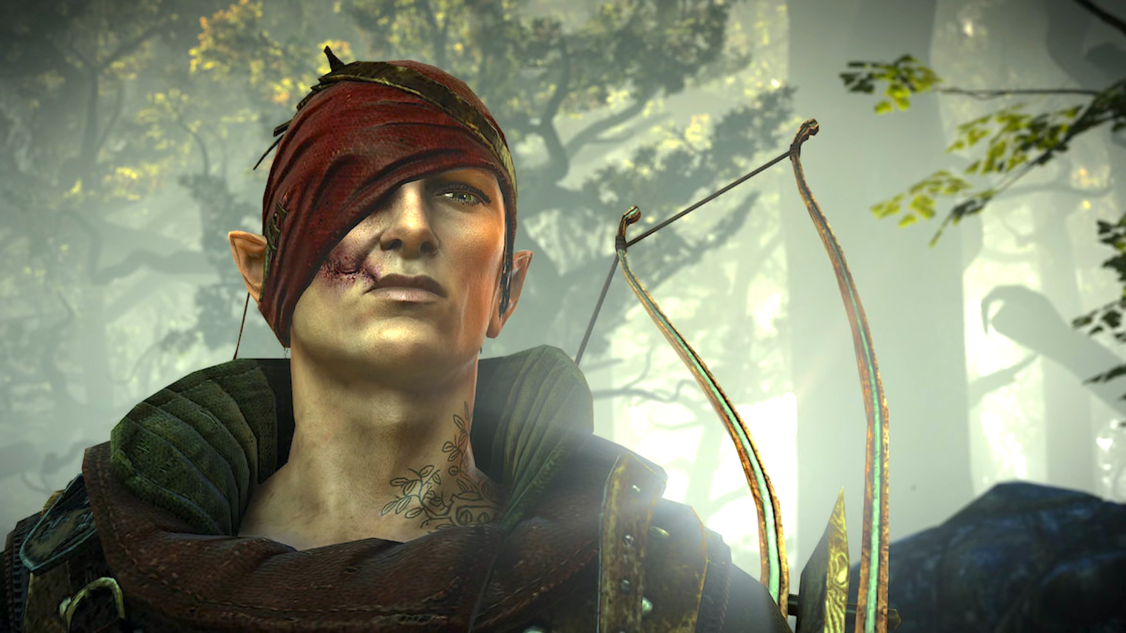 Image if the character Iorweth from 'The Witcher 2' game