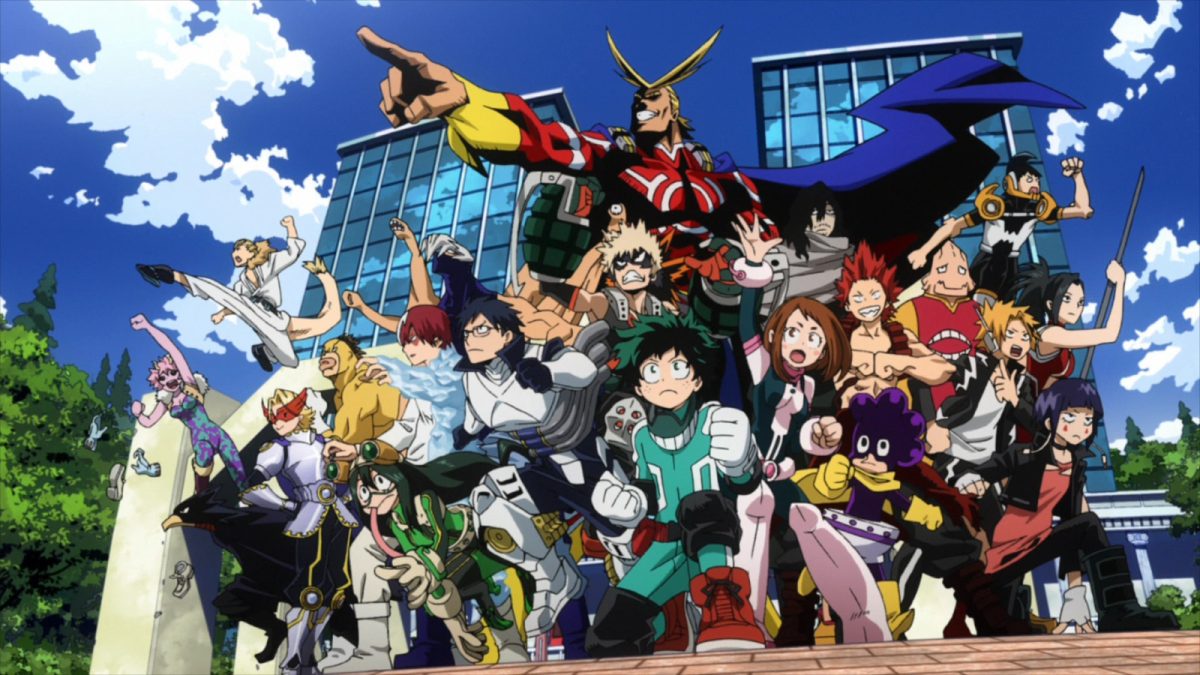 Class 1-A of My Hero Academia