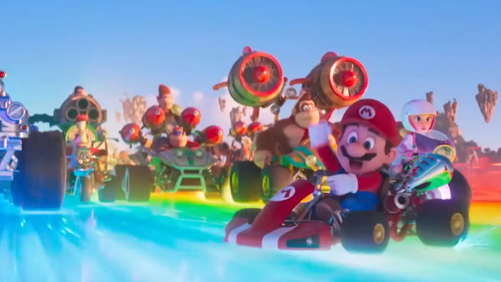 Super mario bros. movie mario kart