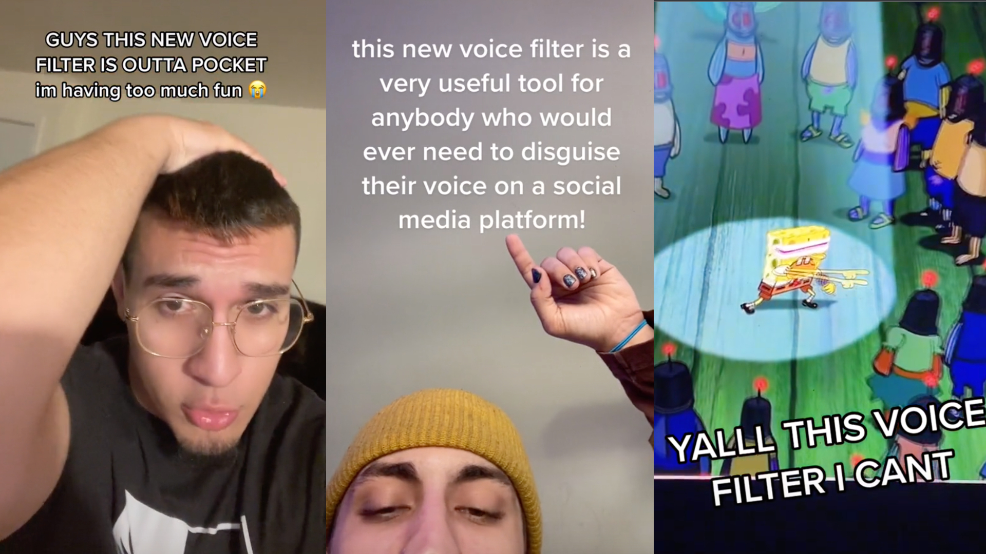 Voice filter - TikTok