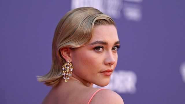 Florence Pugh attends "The Wonder" UK premiere during the 66th BFI London Film Festival at The Royal Festival Hall on October 07, 2022 in London, England.