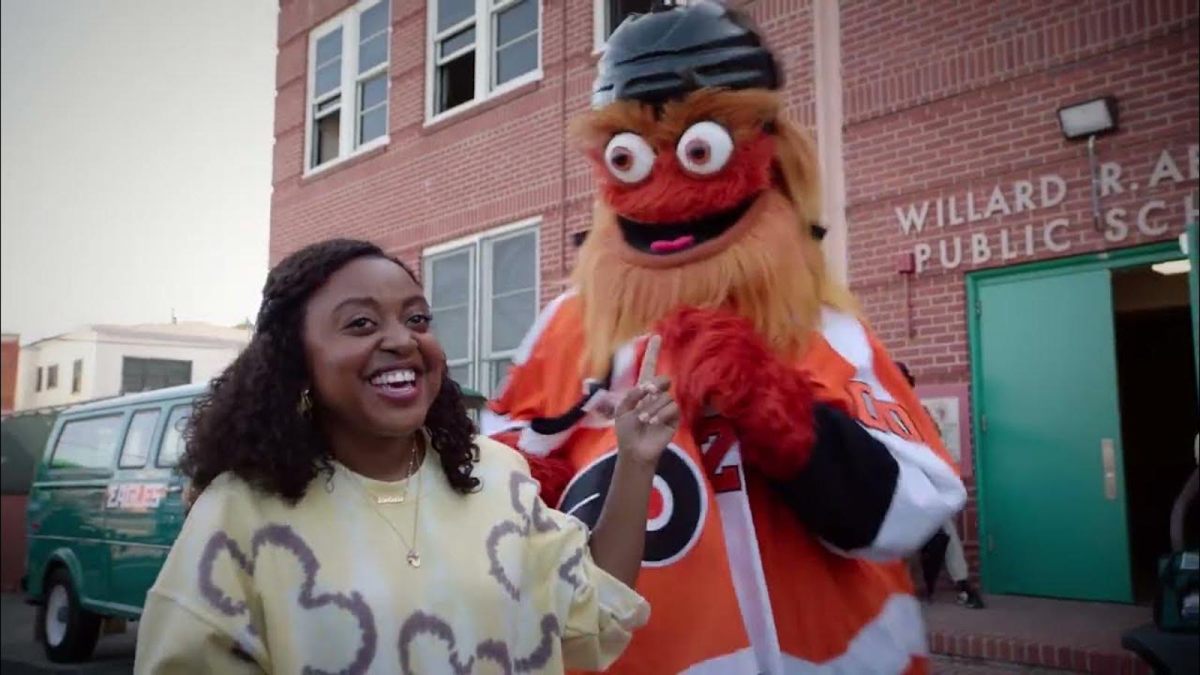 Gritty in Abbott Elementary