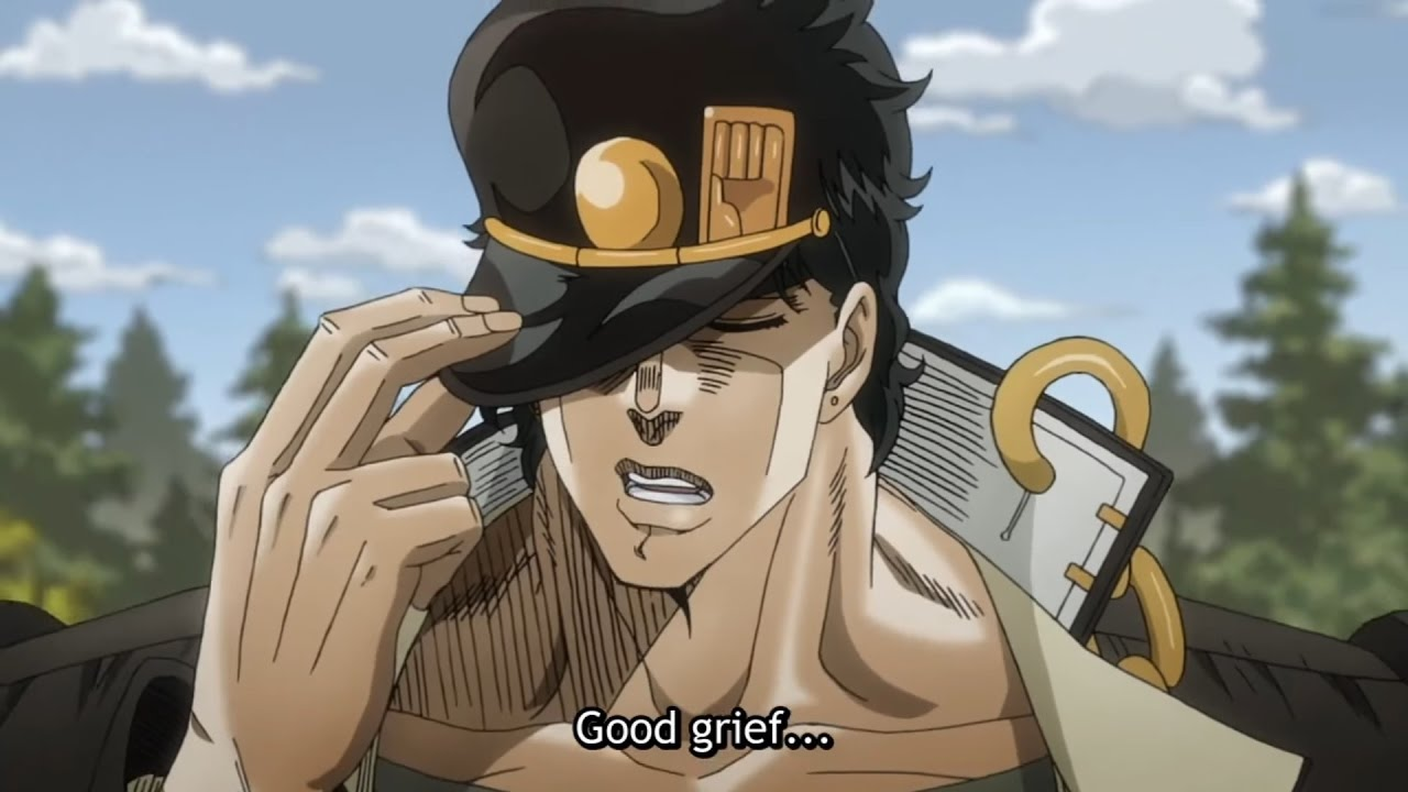 Jotaro Kujo from JoJo's Bizarre Adventure: Stardust Crusaders