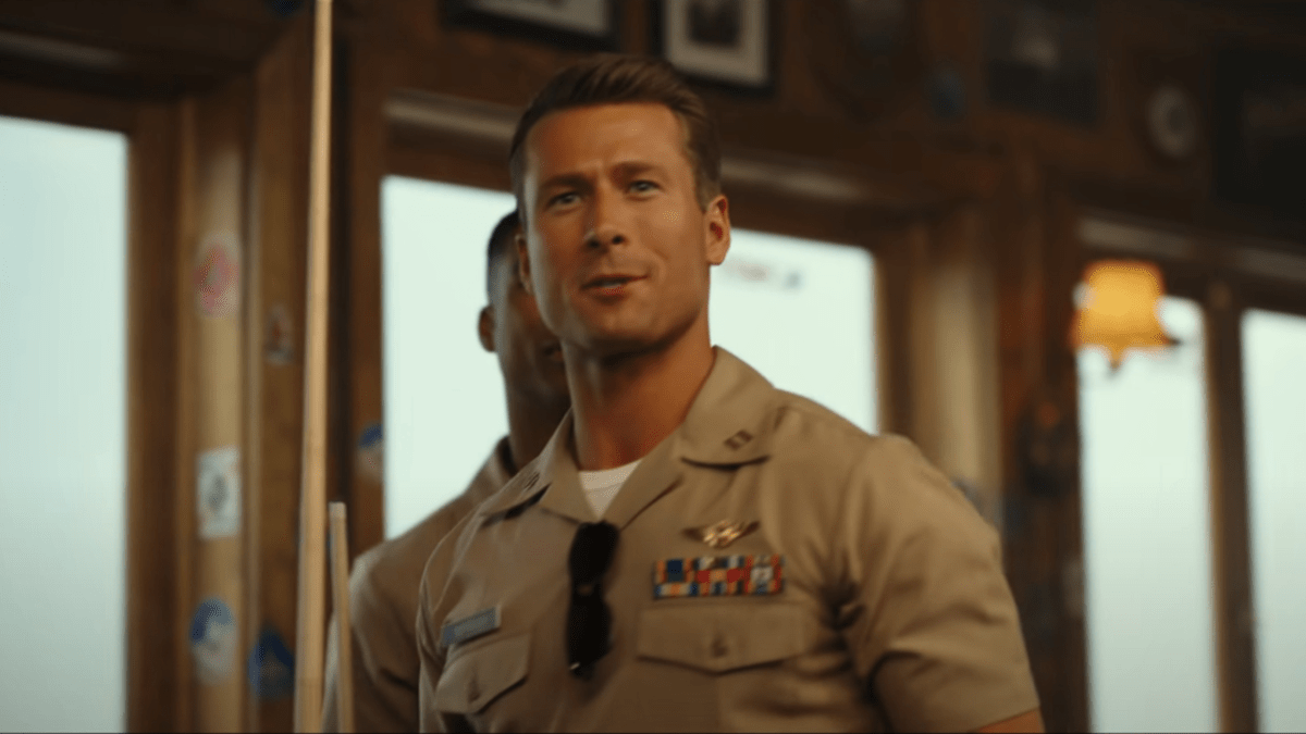 Glen Powell as Hangman in 'Top Gun: Maverick'