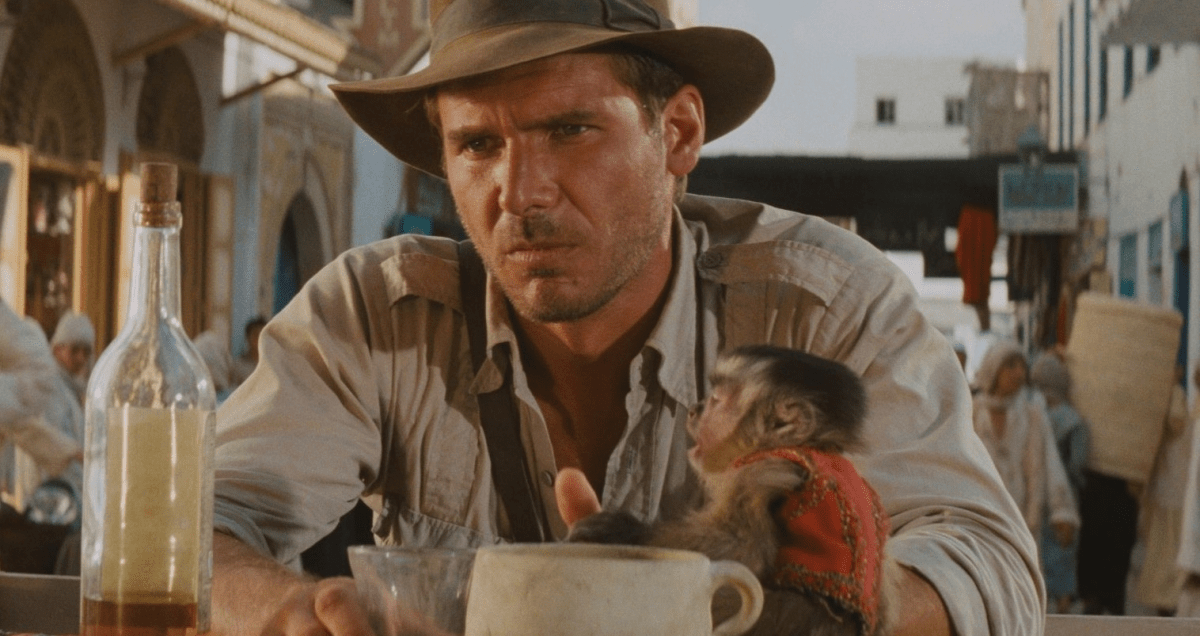 Harrison Ford as Indiana Jones in 'Raiders of the Lost Ark'