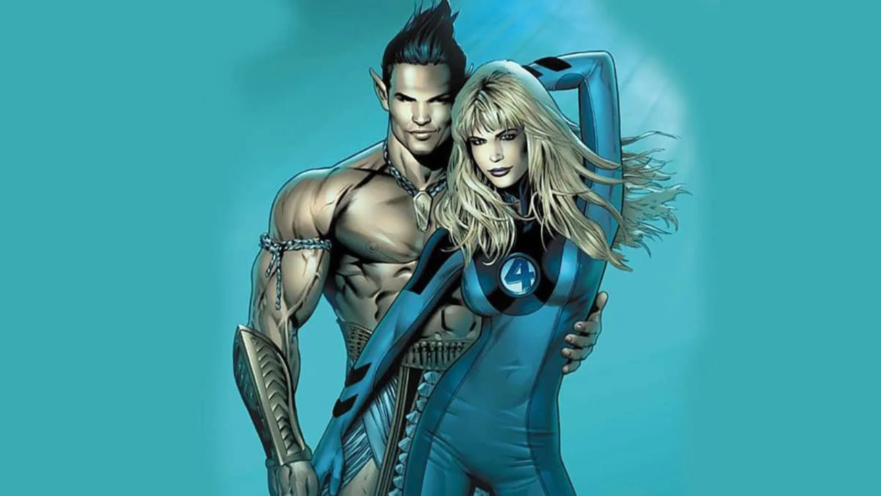 Namor Sue Storm Marvel Comics