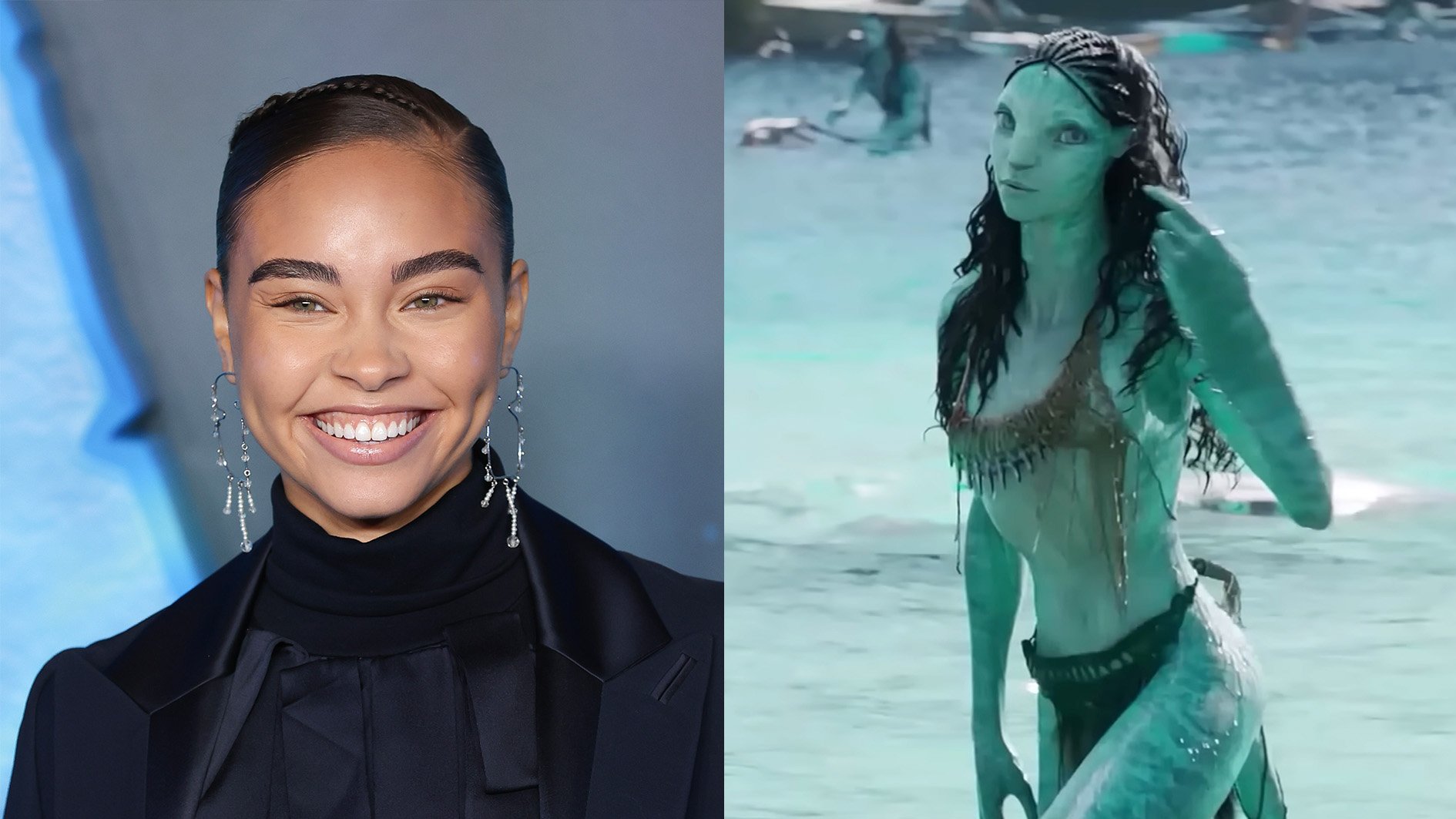 Bailey Bass in Avatar: The Way of Water, Tsireya