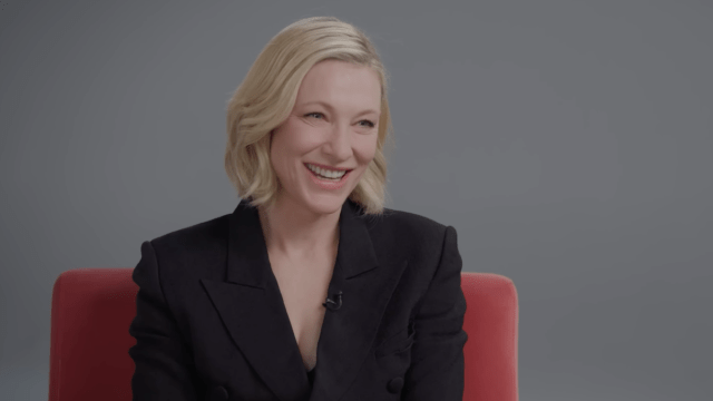 Cate Blanchett Actors on Actors