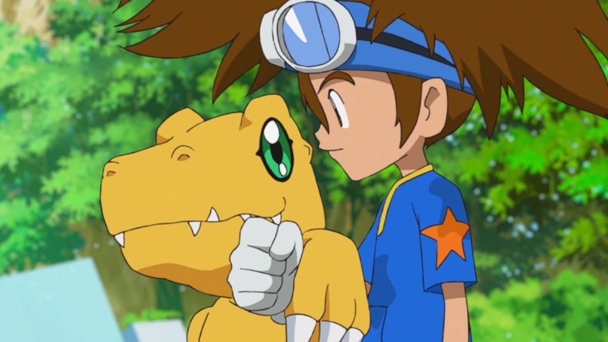 Tai and Agumon from Digimon