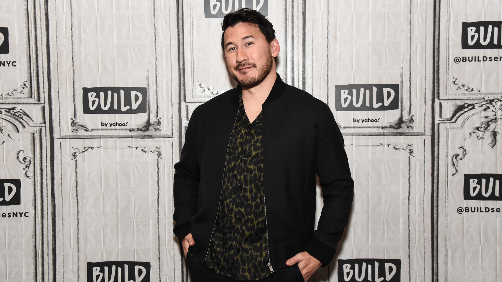 Markiplier at the Celebrities Visit Build - November 12, 2019