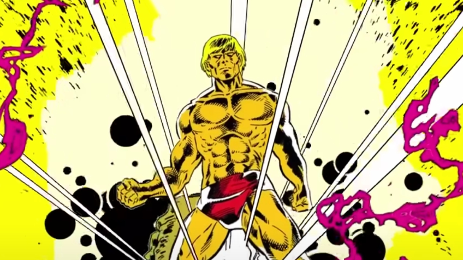 Adam Warlock from Marvel Comics