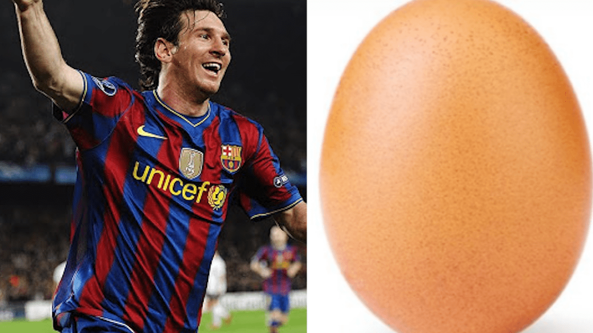 Lionel Messi/egg