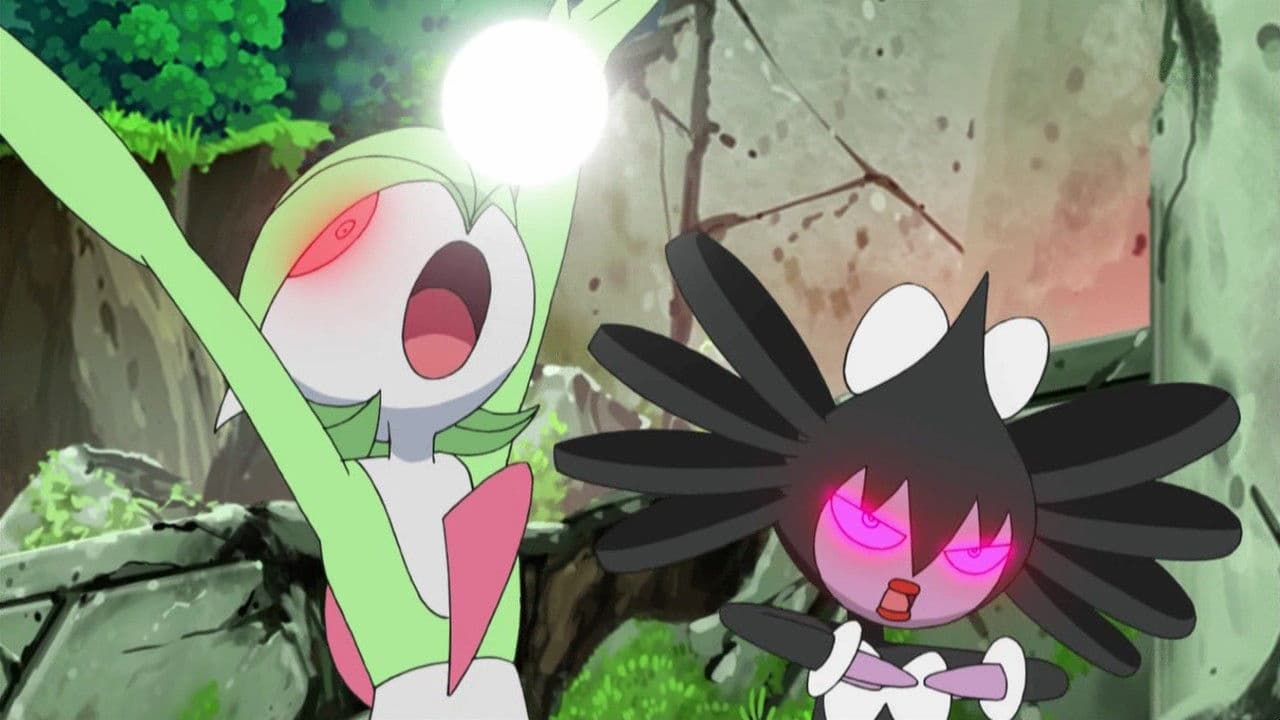 Pokémon Gardevoir and Gothitelle