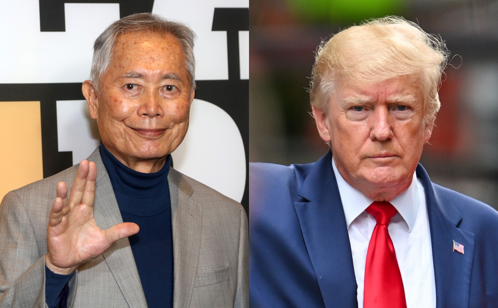 Donald Trump George Takei Getty