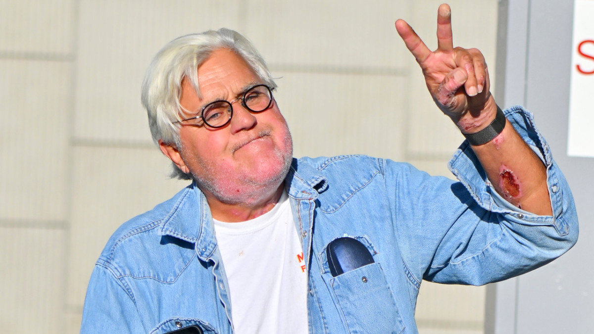 Jay Leno is seen on November 22, 2022 in Los Angeles, California