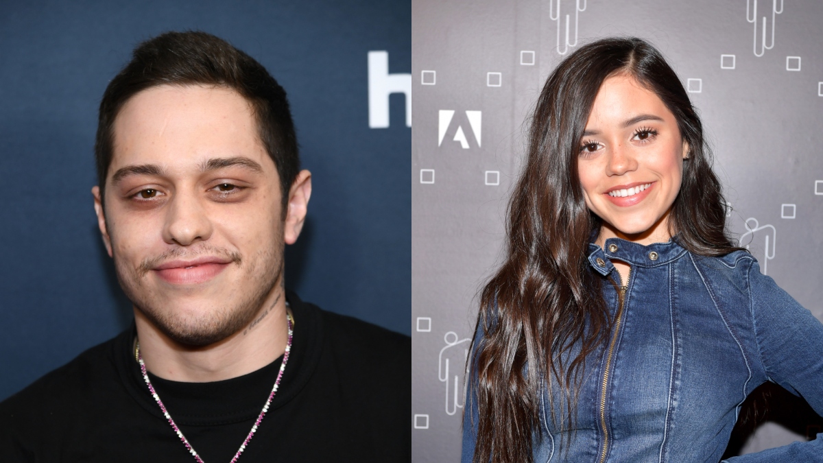 Pete Davidson Jenna Ortega Getty