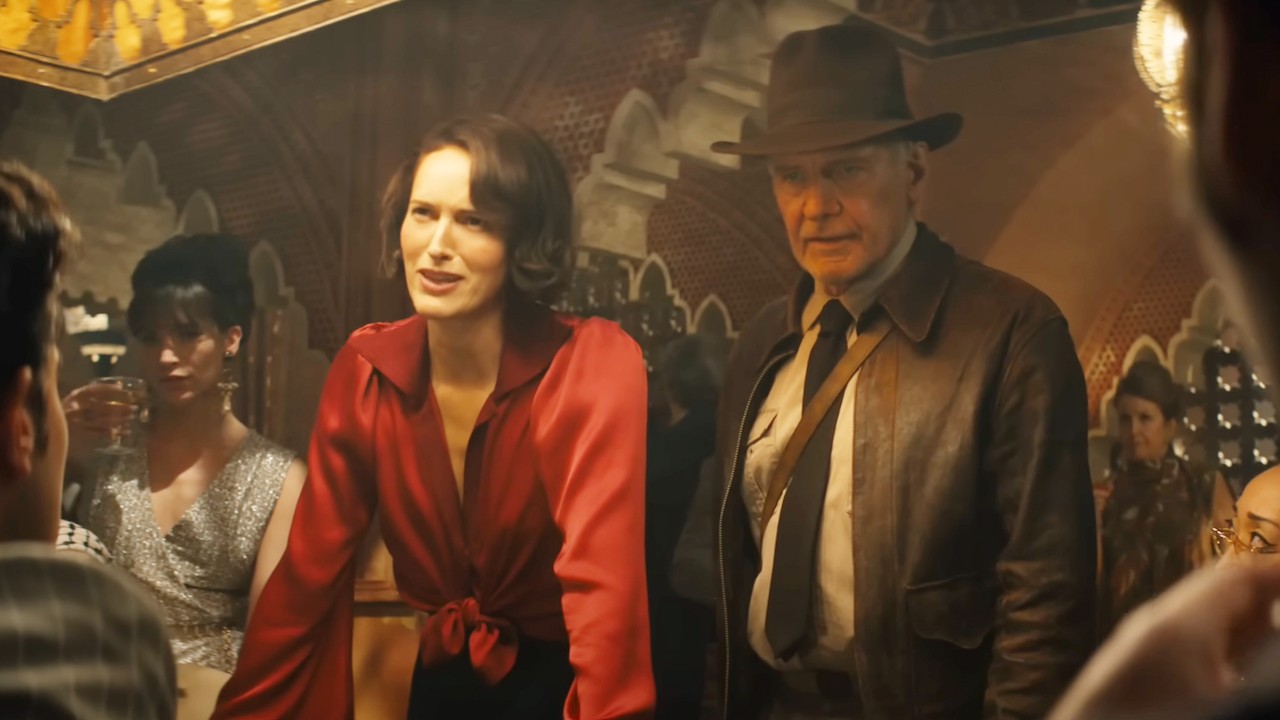 Phoebe Waller-Bridge Harrison Ford Indiana Jones