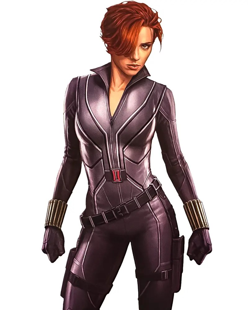 Black Widow short hairstyle 