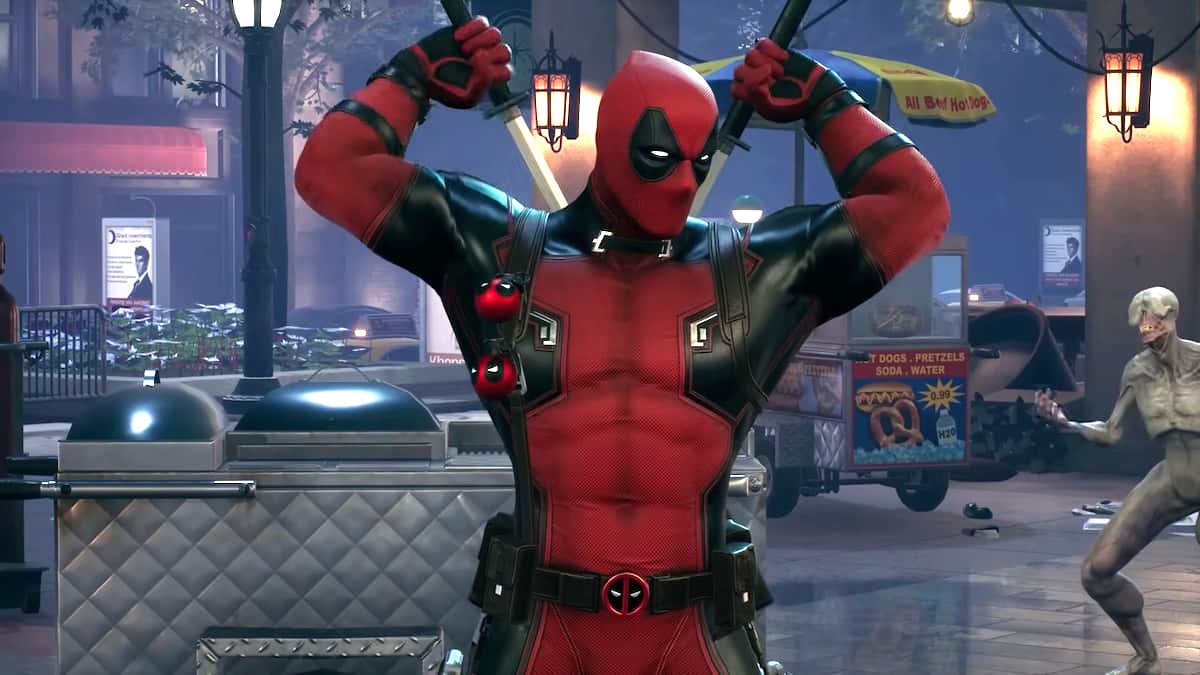 Deadpool in 'Marvel's Midnight Suns'