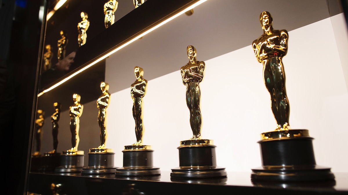 HOLLYWOOD, CALIFORNIA - FEBRUARY 09: In this handout photo provided by A.M.P.A.S. Oscars statuettes are on display backstage during the 92nd Annual Academy Awards at the Dolby Theatre on February 09, 2020 in Hollywood, California.