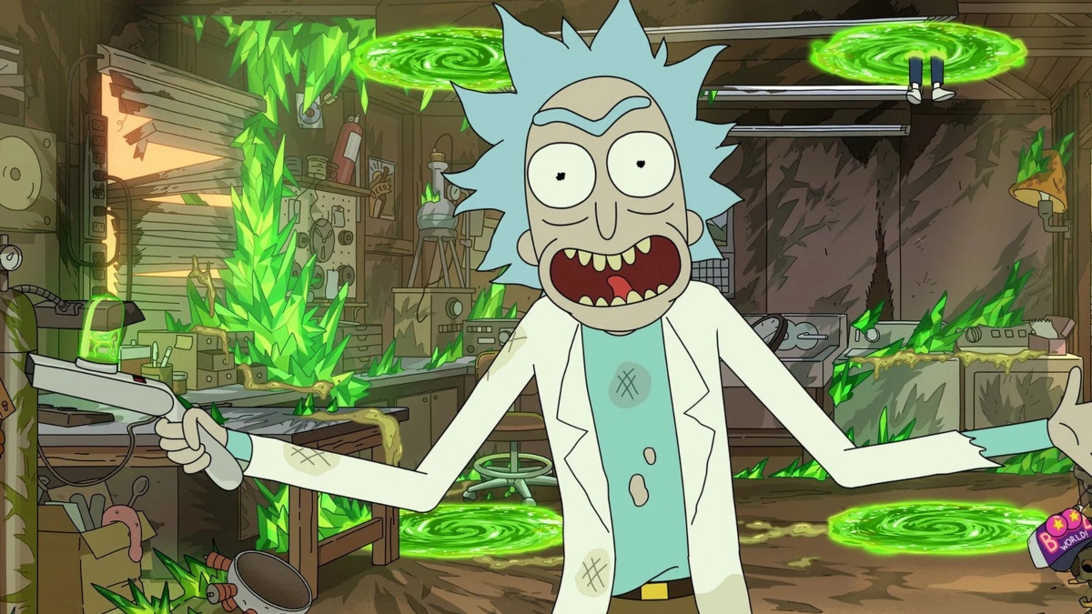 Rick Sanchez from Rick and Morty