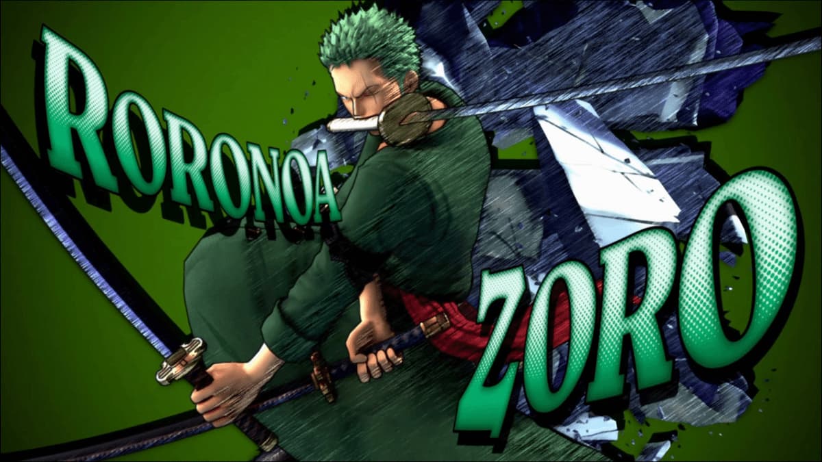 Roronoa Zoro in One Piece Odyssey