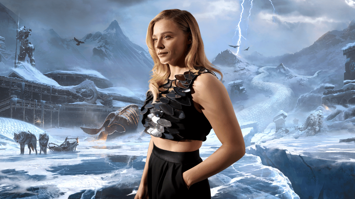 Chloe Grace Moretz is keen to get stuck into God of War