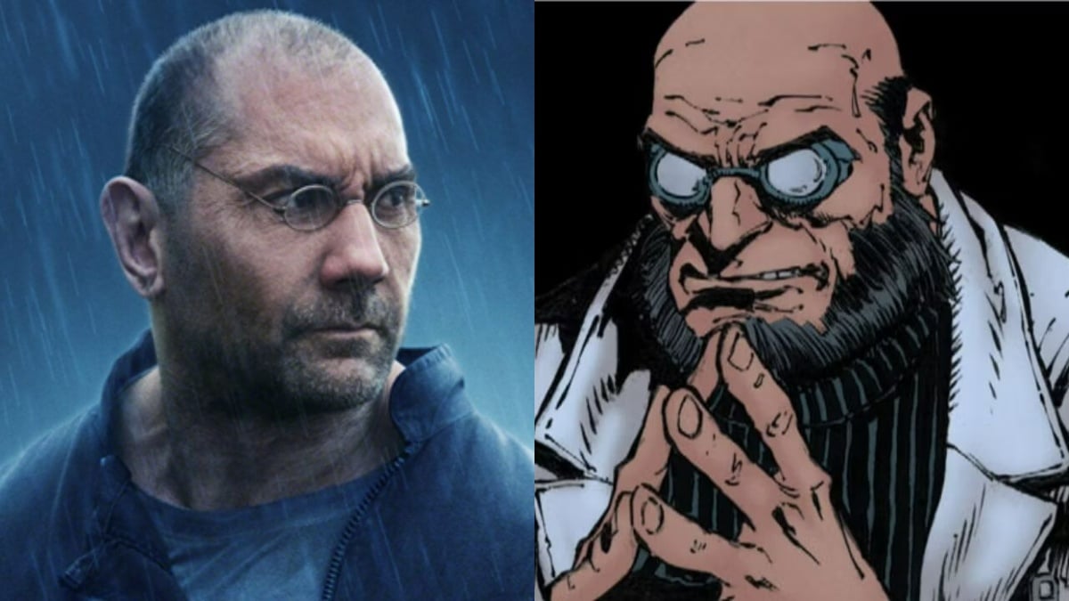 Dave Bautista in 'Blade Runner 2049'/Dr. Hugo Strange from DC Comics