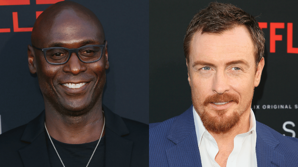 Lance Reddick and Toby Stephens