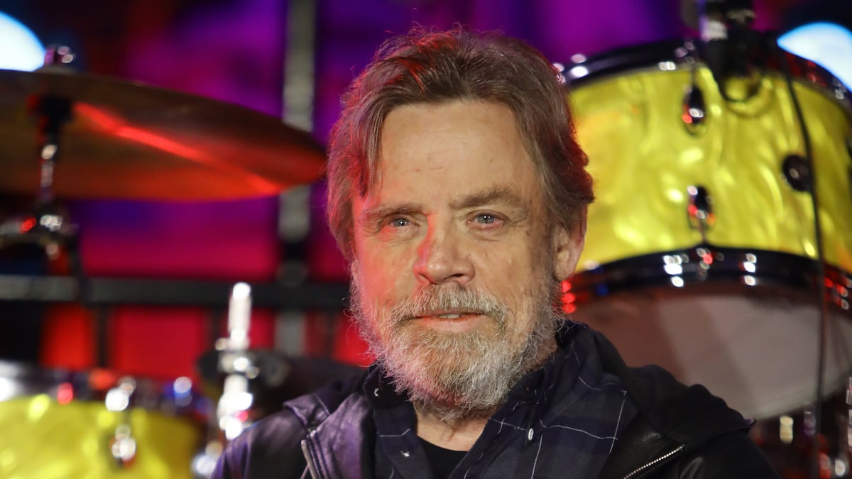 Mark Hamill attends Galaxy of Wishes: A Night to Benefit Make-A-Wish at Disneyland on December 07, 2021 in Anaheim, California.