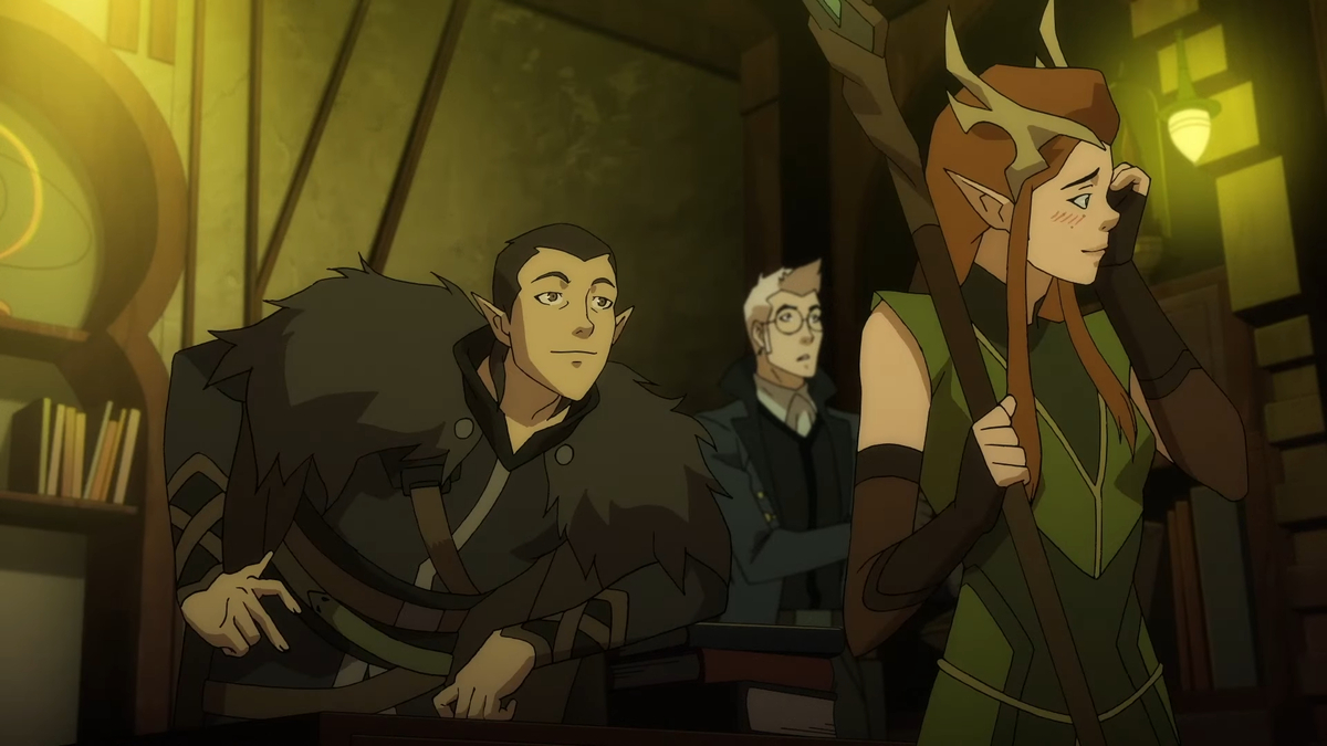 Vax'ildan and Keyleth form 'The Legend of Vox Machina'