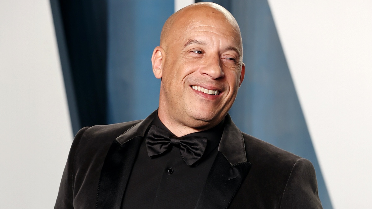 Vin Diesel attends the 2022 Vanity Fair Oscar Party hosted by Radhika Jones at Wallis Annenberg Center for the Performing Arts on March 27, 2022 in Beverly Hills, California.