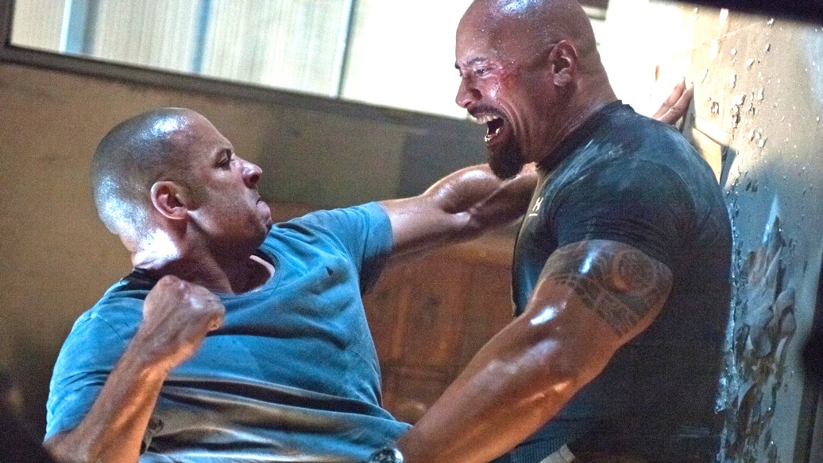 vin diesel dwayne johnson fast five