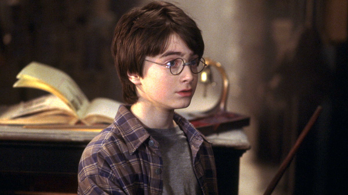 Daniel Radcliffe as Harry Potter in 'Harry Potter and the Sorcerer's Stone'