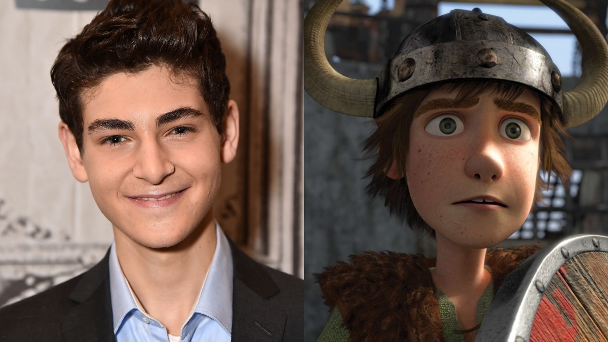 David Mazouz side-by-side with Hiccup from How To Train Your Dragon