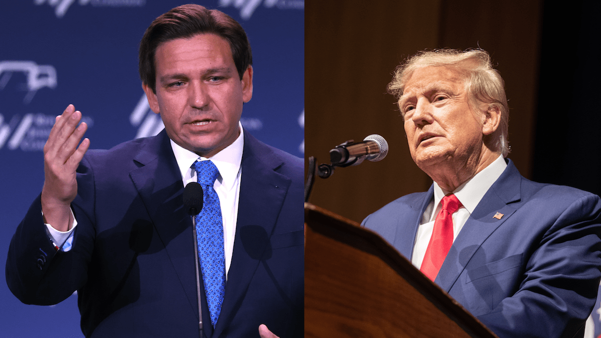 Ron DeSantis Donald Trump