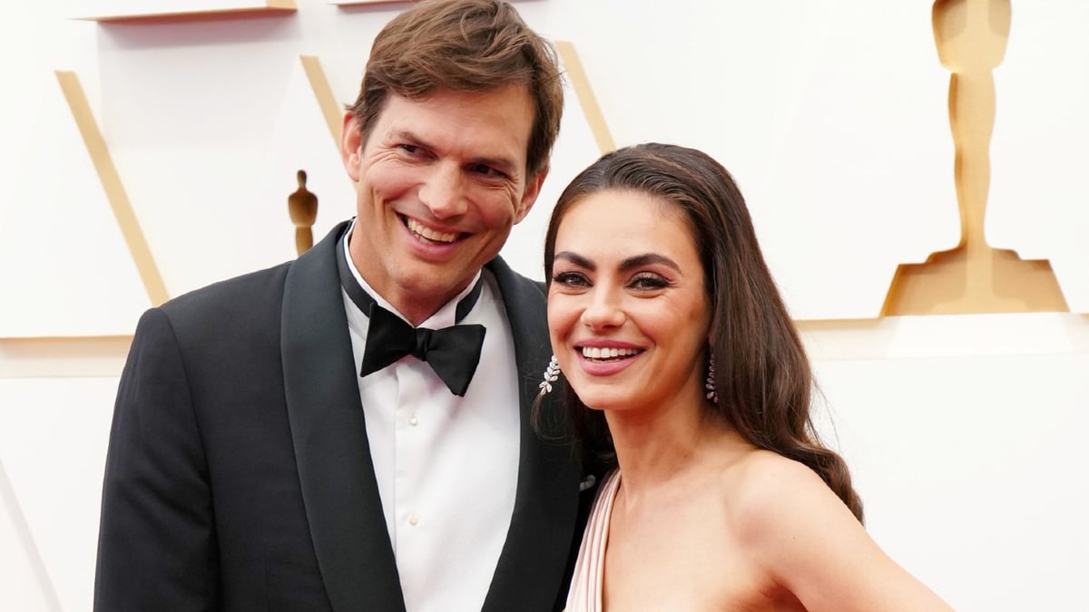 Ashton Kutcher and Mila Kunis