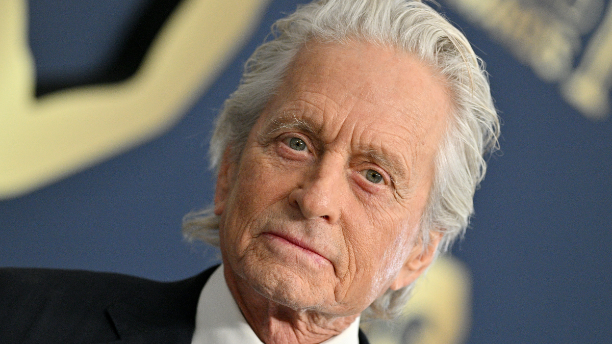 SANTA MONICA, CALIFORNIA - FEBRUARY 27: Michael Douglas attends the 28th Annual Screen Actors Guild Awards at Barker Hangar on February 27, 2022 in Santa Monica, California.