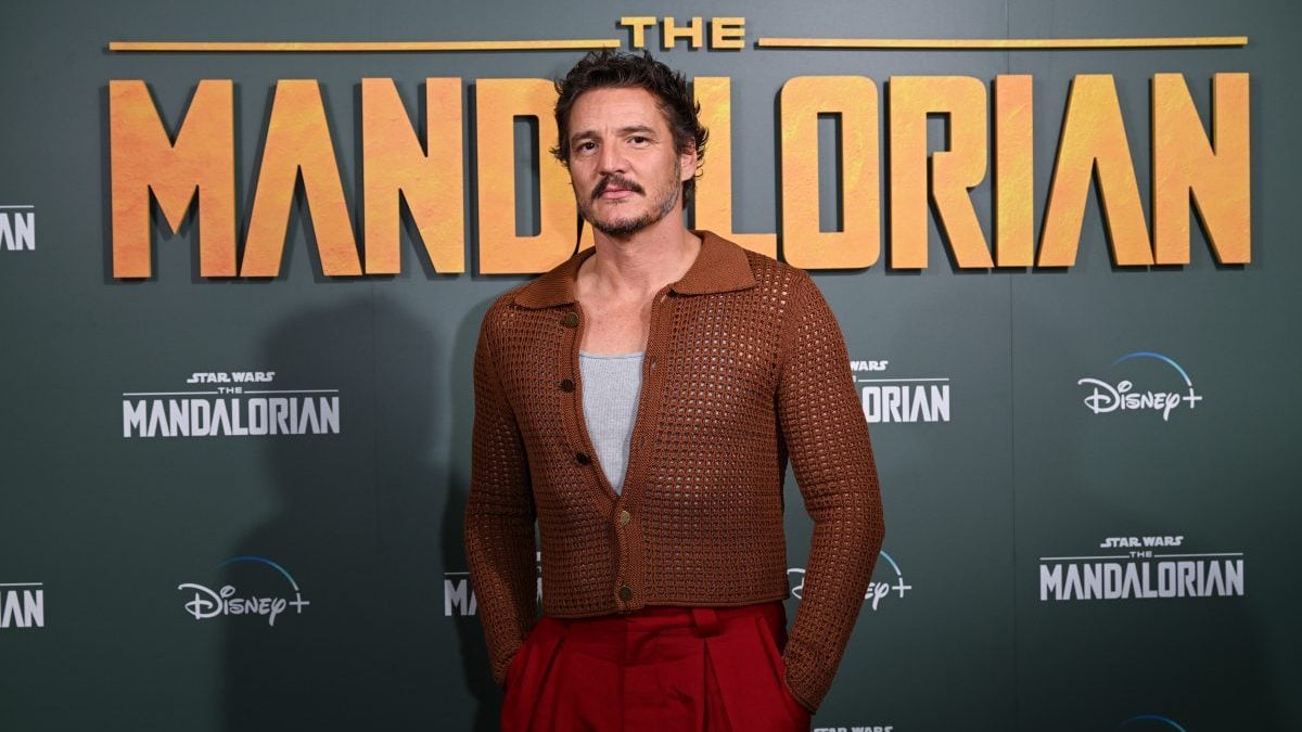 LONDON, ENGLAND - FEBRUARY 22: Pedro Pascal attends 'The Forge' experience inspired by the Star Wars series The Mandalorian, to celebrate the launch of The Mandalorian Season 3, on February 22, 2023 in London, England. (Photo by Jeff Spicer/Jeff Spicer/Getty Images for Disney)