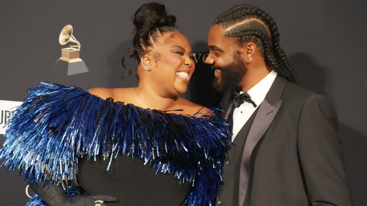 Lizzo and Myke Wright - Getty