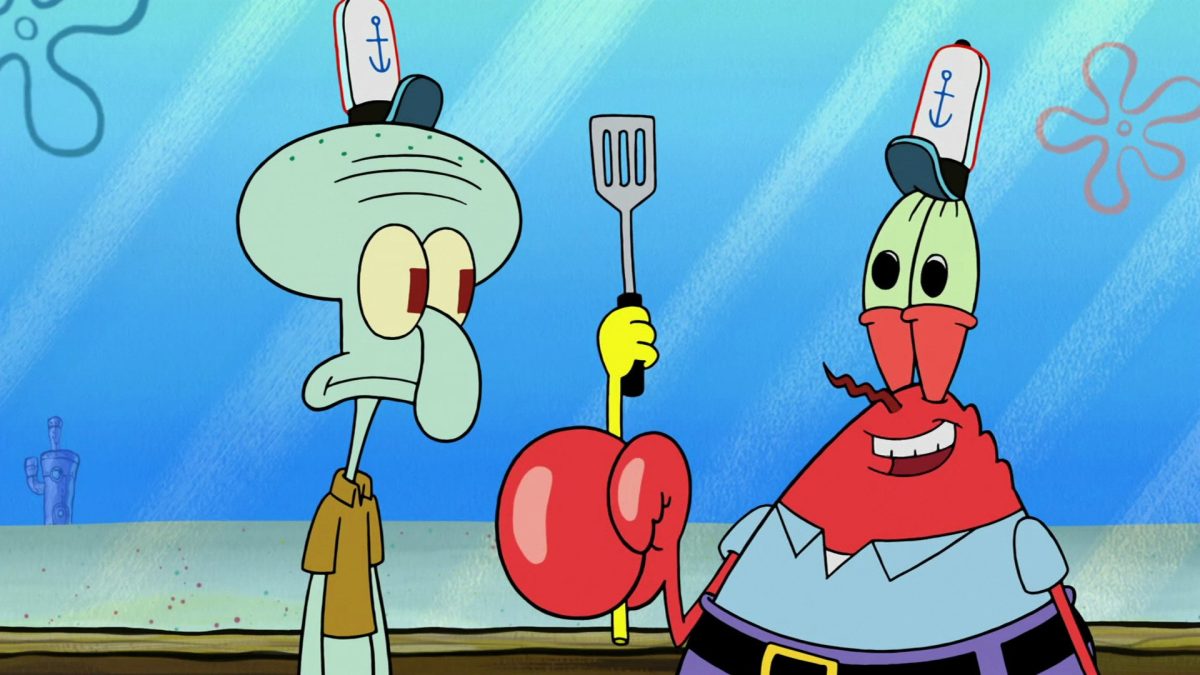 Mr Krabs in Spongebob SquarePants