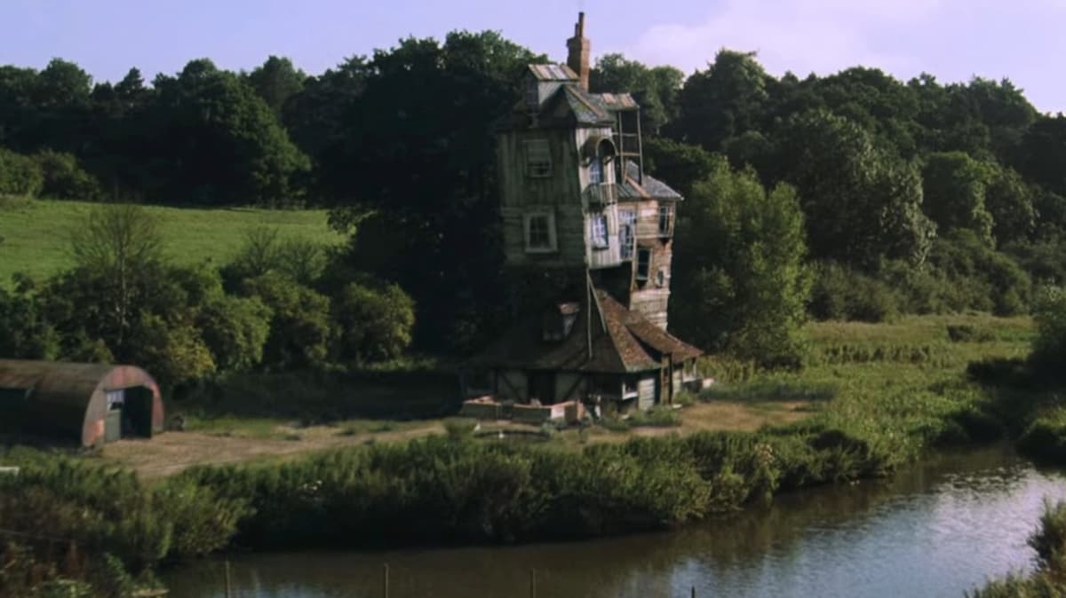 Ron Weasley's home, The Burrow, from 'Harry Potter and the Chamber of Secrets'