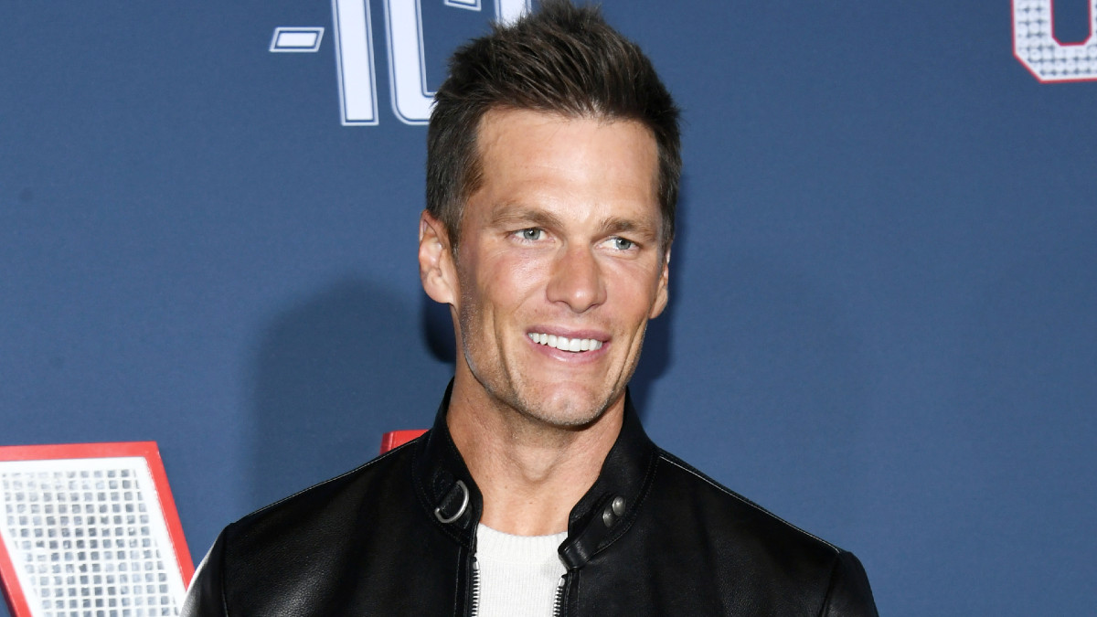 Tom Brady attends Los Angeles Premiere Screening Of Paramount Pictures' "80 For Brady" at Regency Village Theatre on January 31, 2023 in Los Angeles, California.