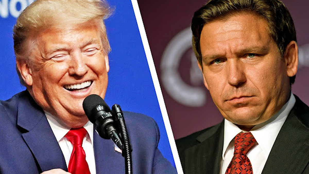 Ron DeSantis Donald Trump