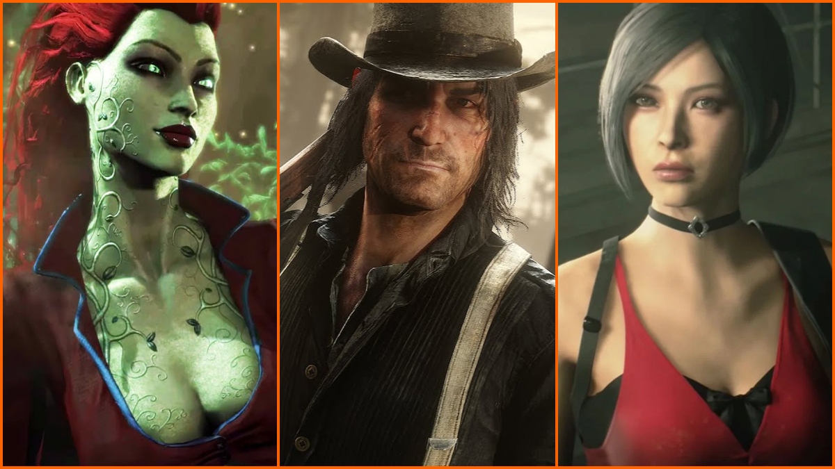 Poison Ivy, John Marston and Ada Wong